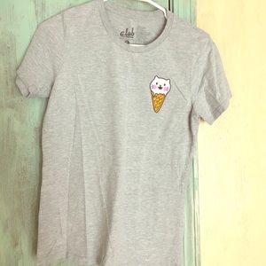 Zumiez Ice Cream Cat Tee